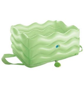 Inflatable foot spa